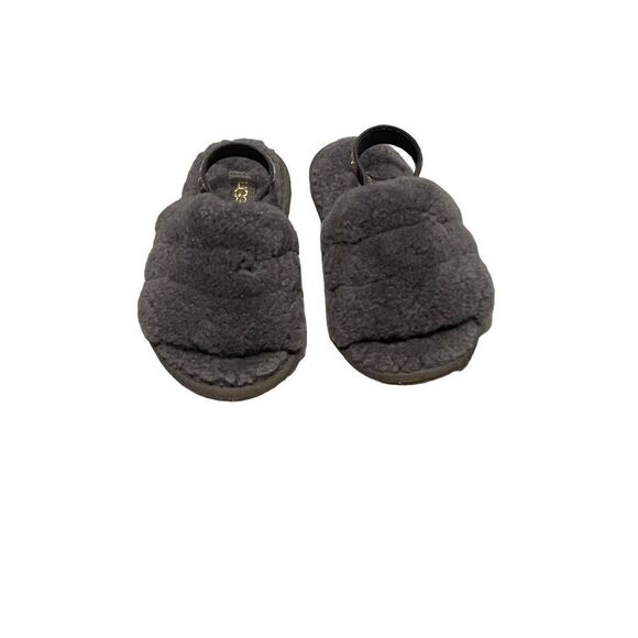 UGG Fluff Yeah Slides Purple Toddler Girl Size 10 - Picture 5 of 6